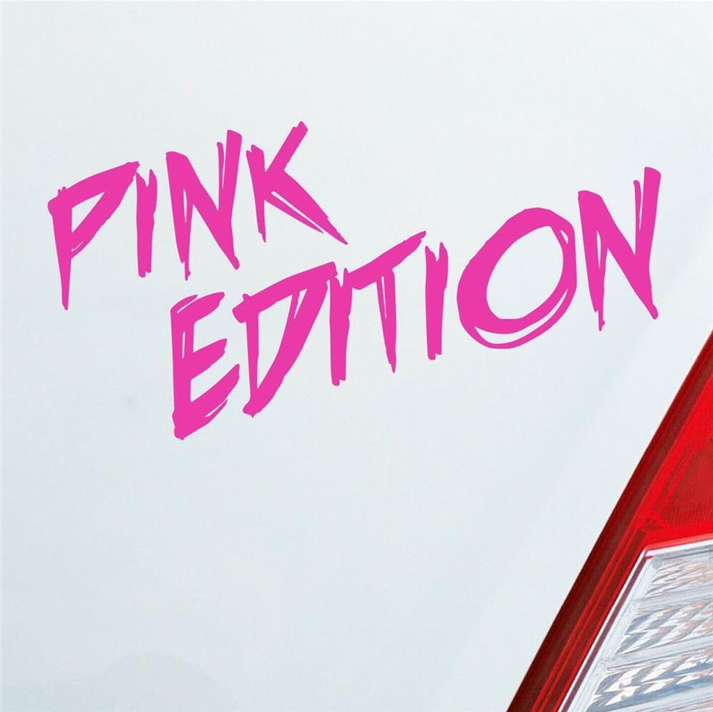 Auto Aufkleber Pink Edition Auto Car Tuning Motorrad 15x7 Produktbild 