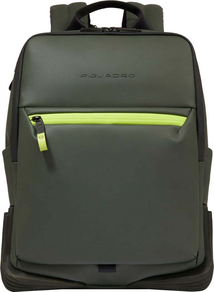 Piquadro C20W Business-Rucksack RFID Schutz Leder 43 cm Laptopfach