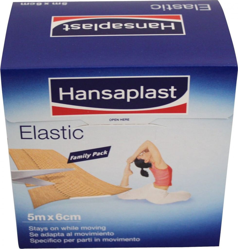 Pleister Hansaplast elastisch 6cmx5m Produktbild 