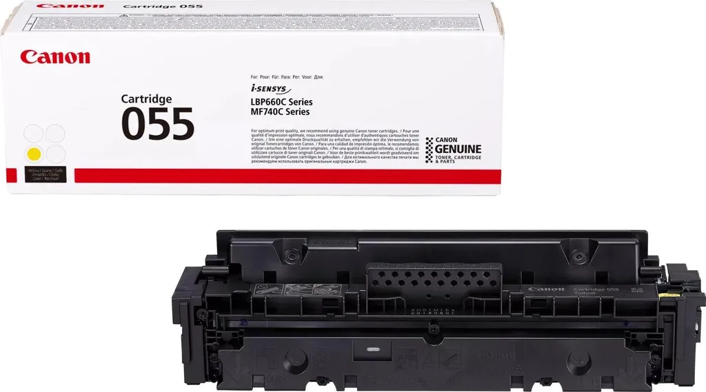 Toner Jaune Canon 055 idéal pour Impression Documentaire et Graphique