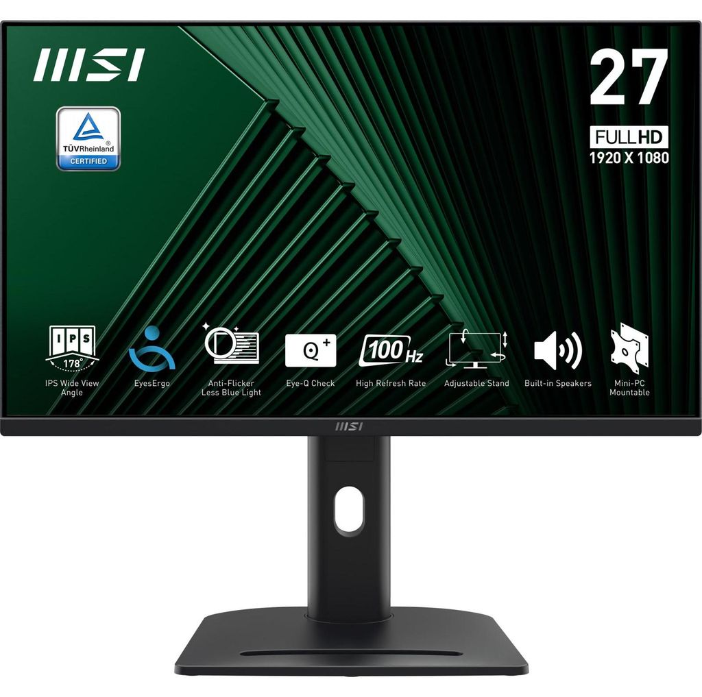 MSI PRO MP275PG, 68,6 cm (27"), 1920 x 1080 Pixel, Full HD, Produktbild 