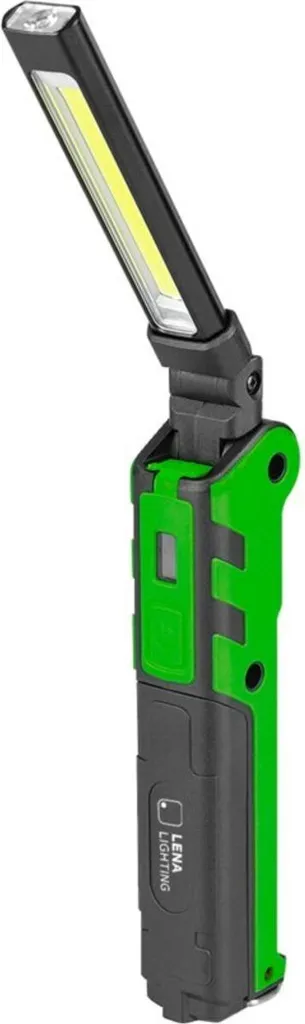 EMOS Torcia a LED in metallo con cinturino da polso, IP44, ultra leggera, impermeabile, con 3 modalità di luce, luminosità 500 lm, portata 160 m, durata fino a 22 pezzi, colore nero