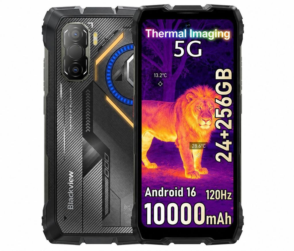 Blackview ROCK 3  Outdoor Smartphone, 32+256GB,6.78" Produktbild 