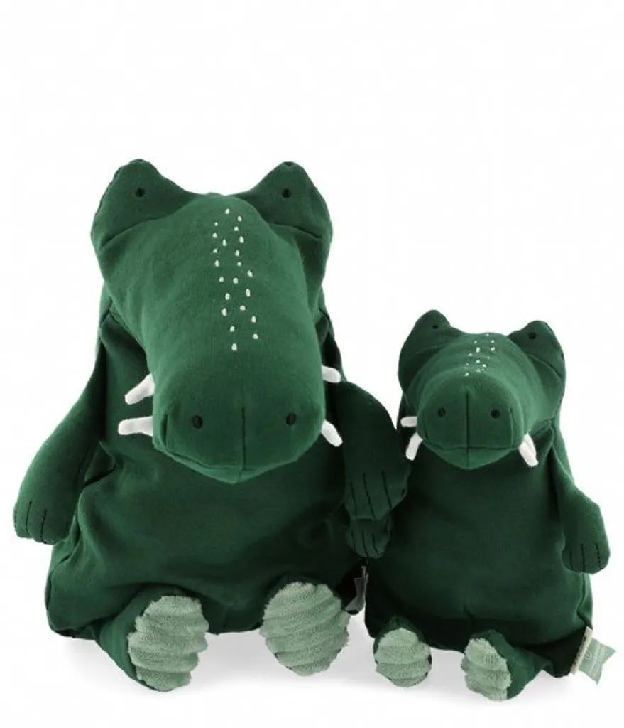 Doudou peluche dinosaure Mr Dino idéal pour accompagner les nuits de bébé