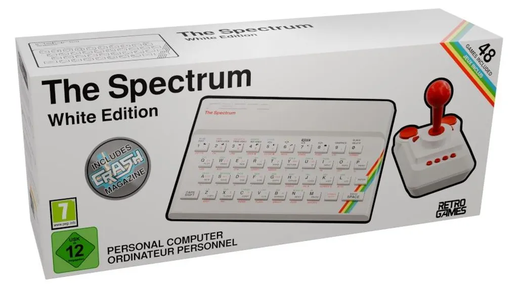 Console PLAION The Spectrum White Edition Blanche - Micro-ordinateur Rétro - 9