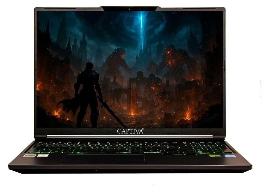CAPTIVA Advanced Gaming I95-042GE, Intel Core i7, 1,6 GHz, 40,6 cm (16"), 2560 x 1600 Pixel, 32 GB, Windows 11 Home
