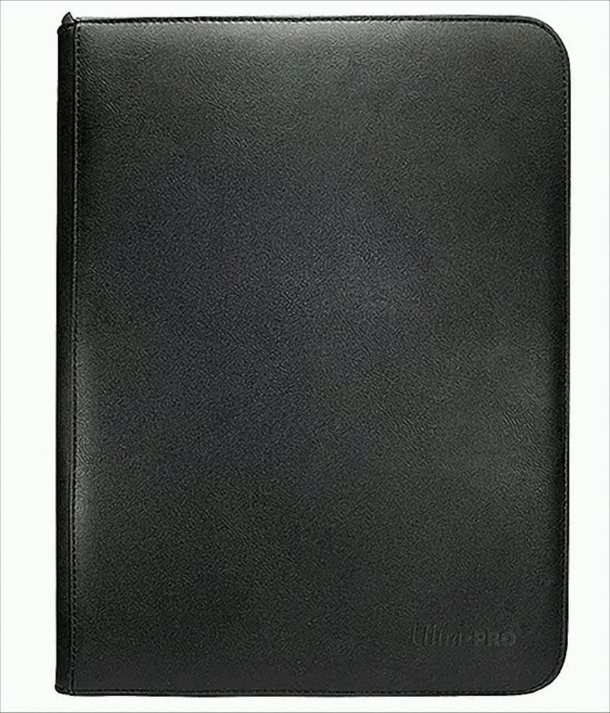 Ultra Pro Vivid 9-Pocket Zippered PRO-Binder Schwarz – Produktbild 