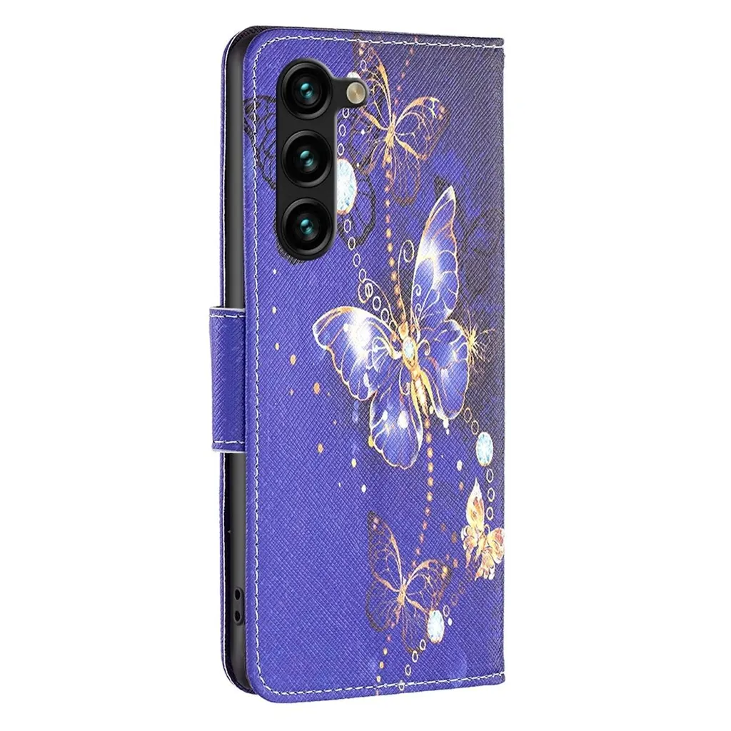 Custodia a Libro per Samsung S24 Plus - Protezione Completa Motivo 6