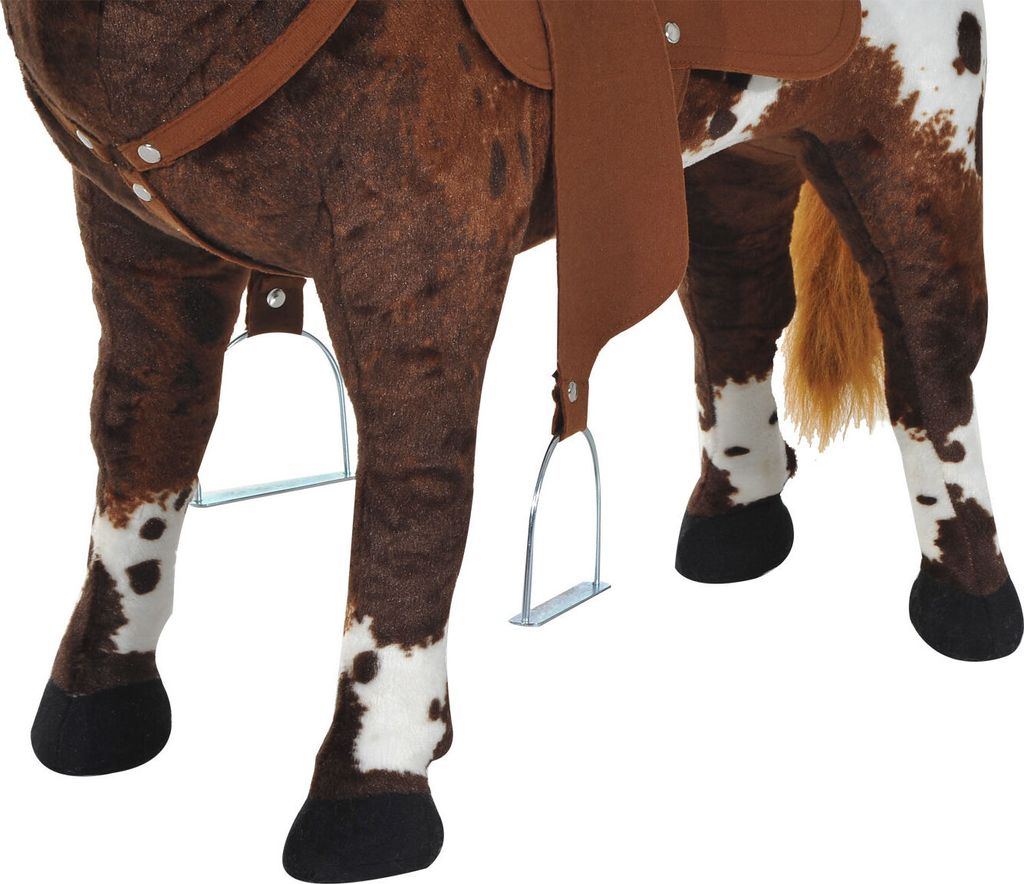 Detský jazdecký kôň 330-051, plyšový, so zvukom, 85 x 28 x Obrázok produktu 4