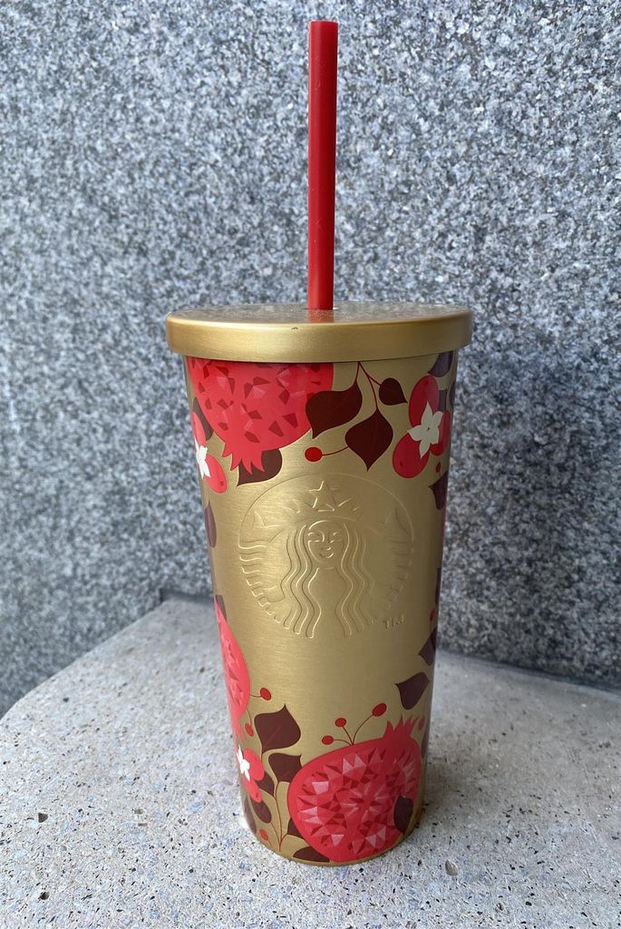 SS Cold Cup Gold Pomegranate 17 Produktbild 