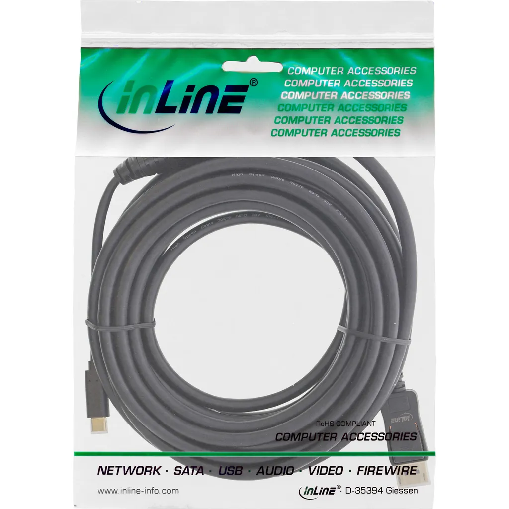 Cavo InLine USB-C a DisplayPort 2m - Collega Laptop a Monitor Facilmente - 3