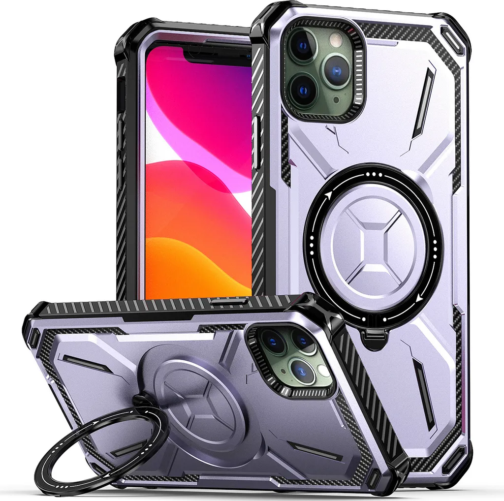 Custodia iPhone 11 Pro Max Viola Magnetica - Idea Regalo MagSafe