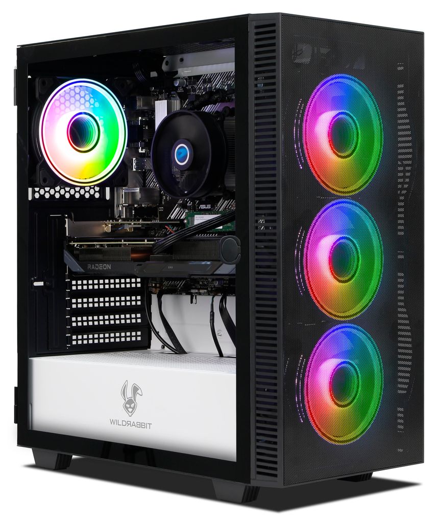 Ankermann Wildrabbit Blaze, AMD Ryzen 5 5500 , Radeon RX 9060 XT 8GB, 16GB RAM, 1TB NVMe SSD, Windows 11, WLAN & Bluetooth