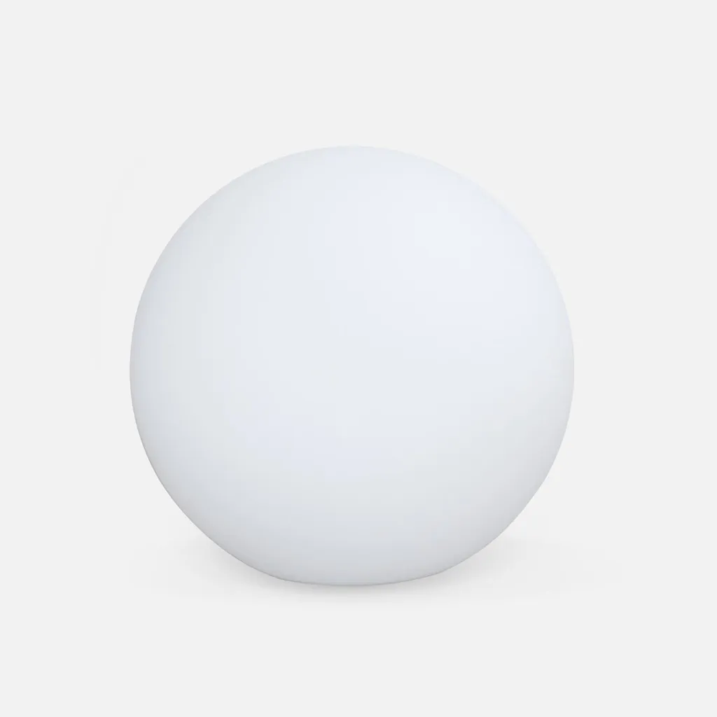 Sfera Luminosa LED Design Nomade Bianco Caldo IP65 Ricaricabile