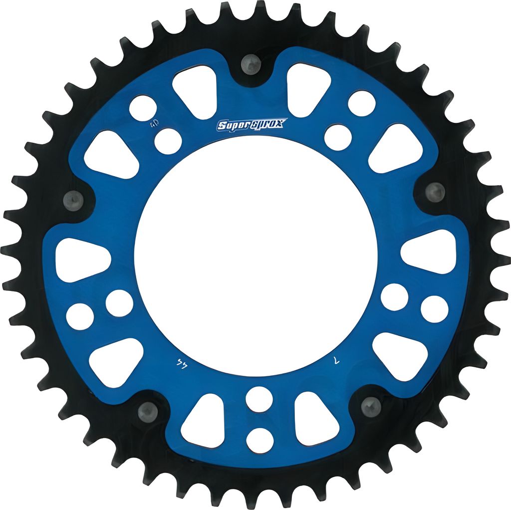 Stealth-Kettenrad Supersprox 525 - 44Z (blau) RST-7:44-BLU|ID 110,0 LK 130,8 5-Loch