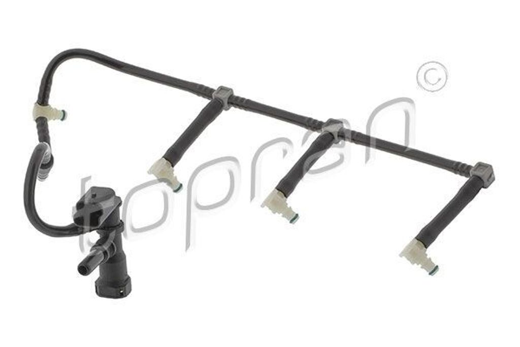 TOPRAN 702 544 Leckkraftstoff-Schlauch für RENAULT Clio III Schrägheck (BR0/1, CR0/1) Rücklaufleitung