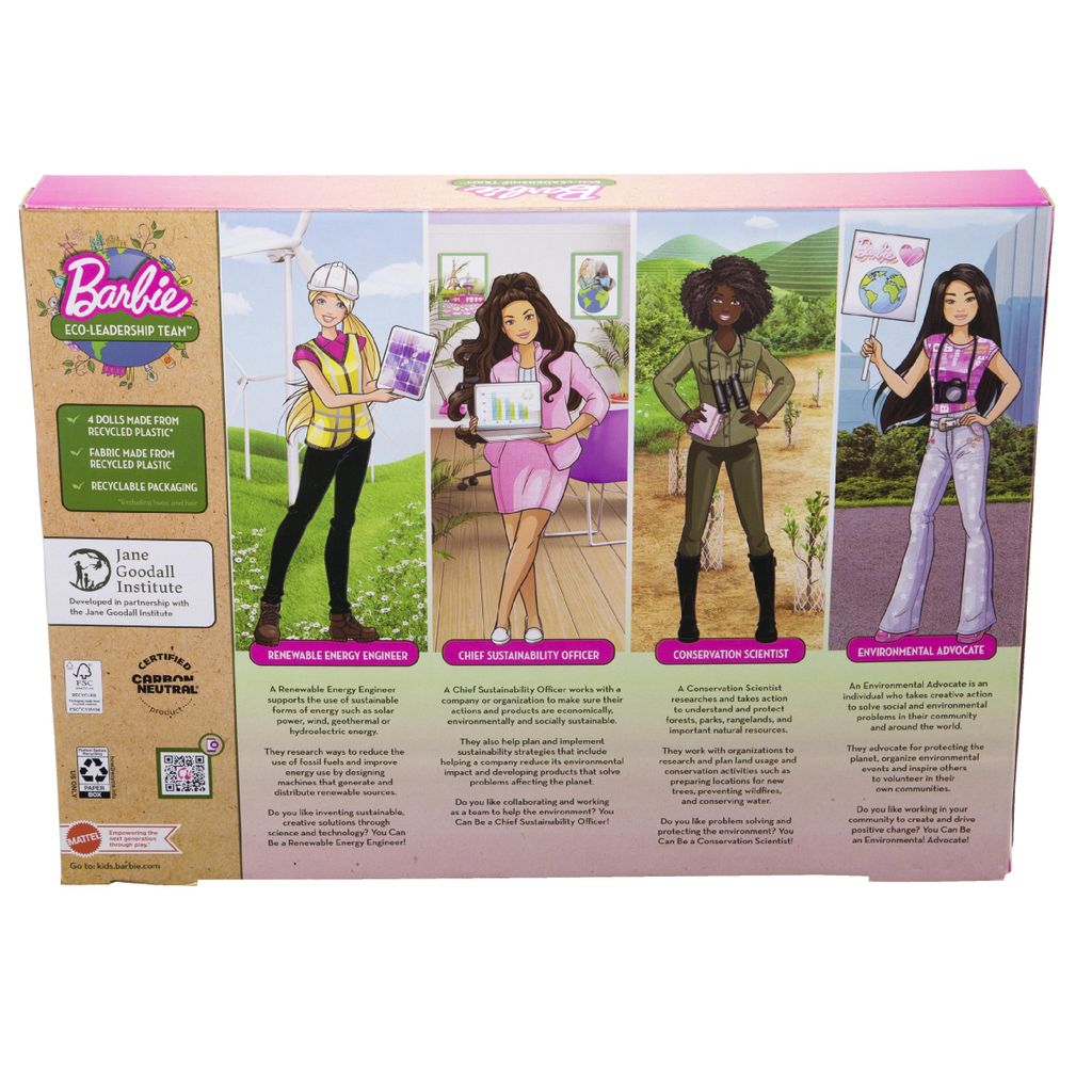 MATTEL BRB Professione Ecologia è il futuro set bambole