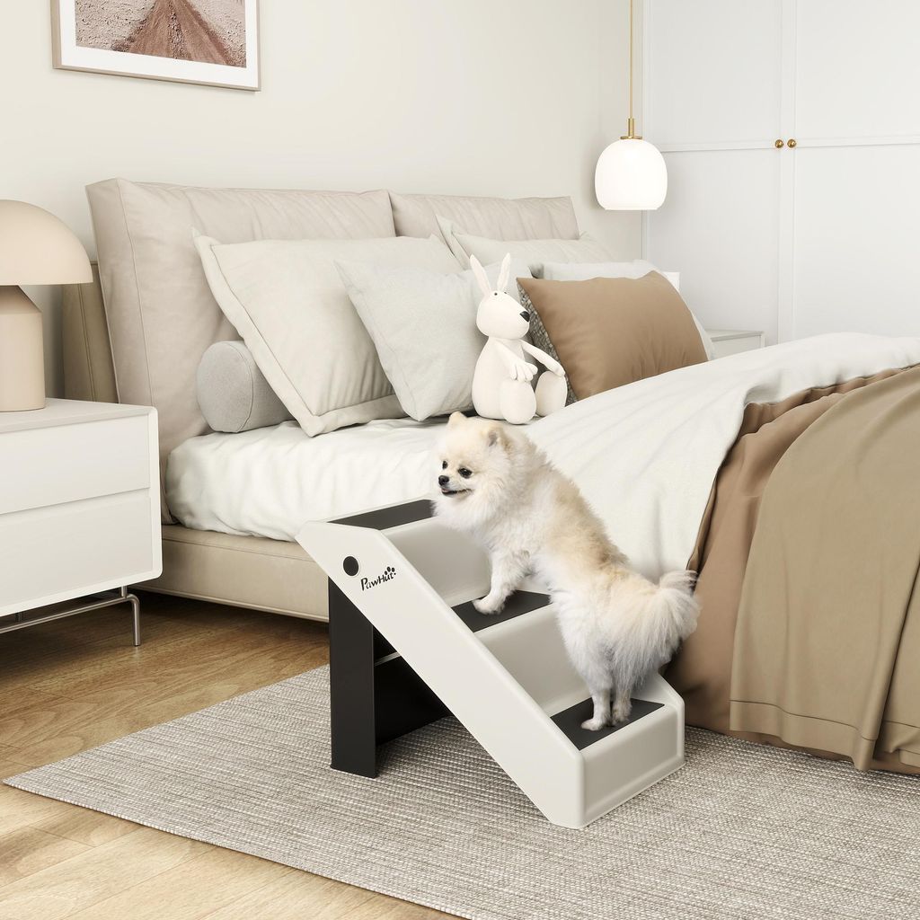 Escalier pliable pour chien à 3 marches, escalier pour Image du produit 