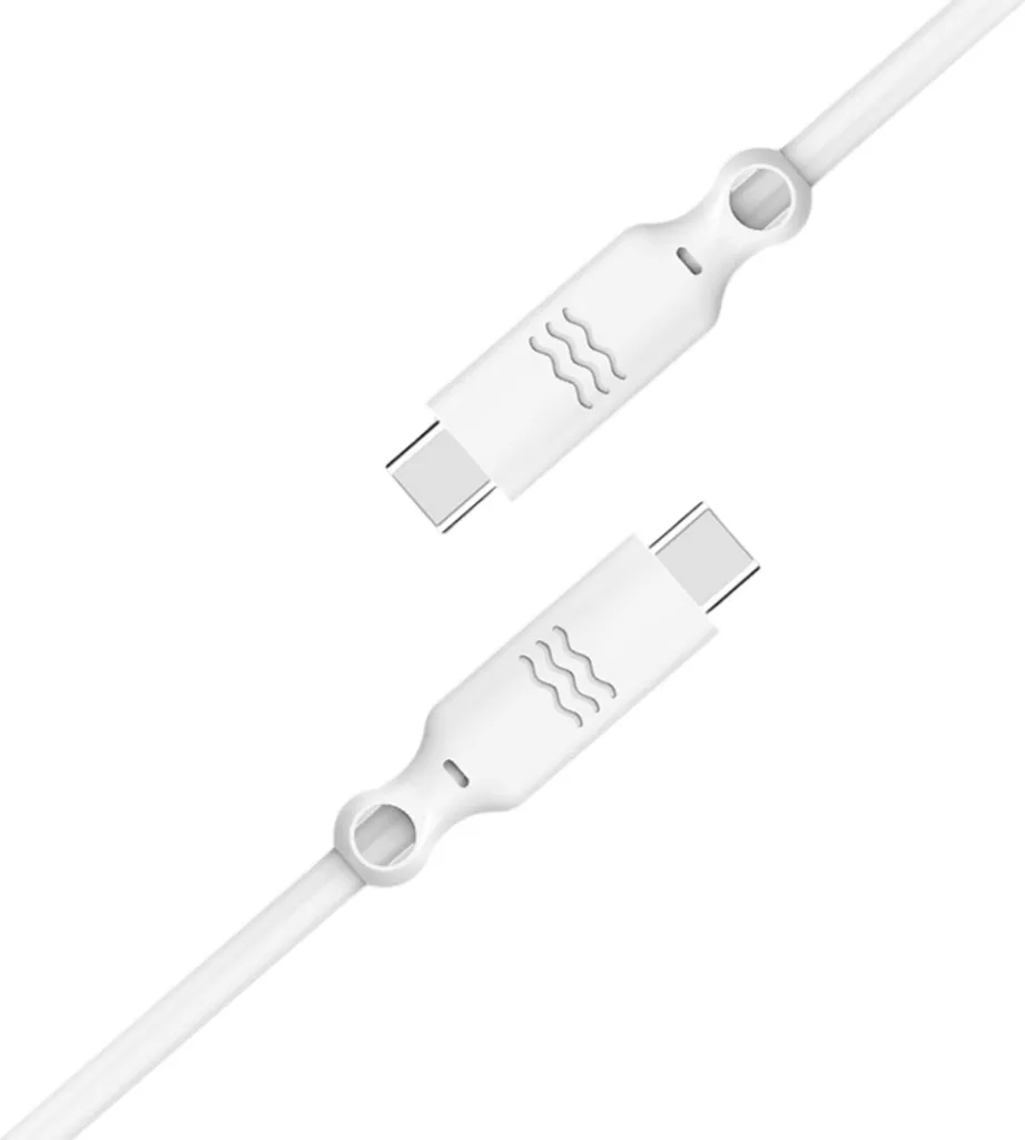 Cavo USB-C JUST GREEN 60W 1.2M - Ricarica Rapida Bianca | Acquista Ora