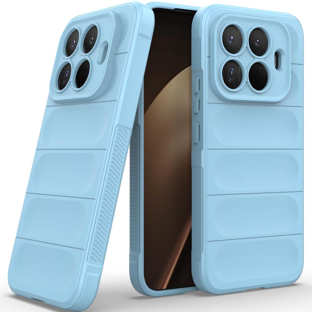 Handyhülle für Xiaomi 15T Pro Weich TPU Silikon Stossfest Anti-rutsch Hülle Blau