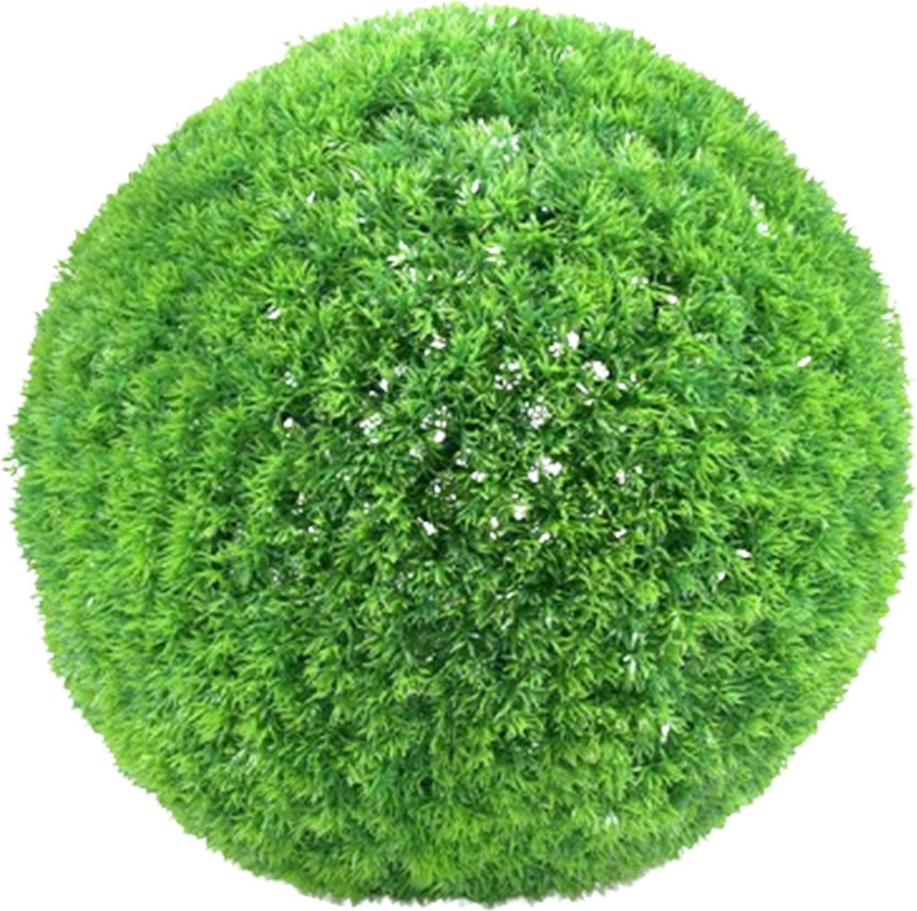 Künstliche Pflanzen-Formschnitt-Kugel, Dekoration, Kunstbuchsbaum-Kugel, UV-beständig, realistisch, mehrschichtig, für den Außenbereich, Hinter...