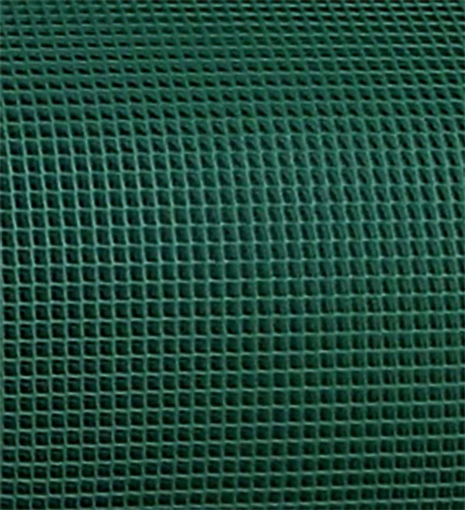 Geflecht ECONOMY 2, 1000/05x05 mm, quadratisches Muster, 300g/m2, grün, Vollkunststoff, Packung 25 m