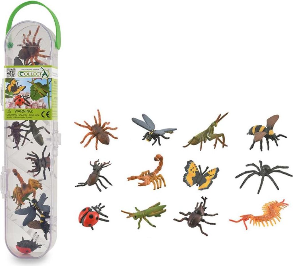 Collecta Insekten Spielset - 12 Stück Lernspielzeug