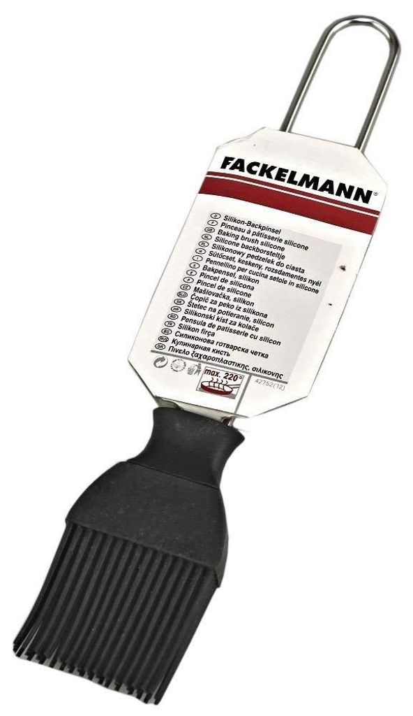 Fackelmann bakpensel, keukenpensel met siliconen Productafbeelding 