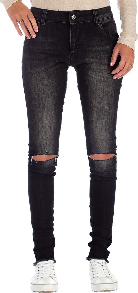 Cipo & Baxx Damen Jeans 19CB05 Black W28/L32