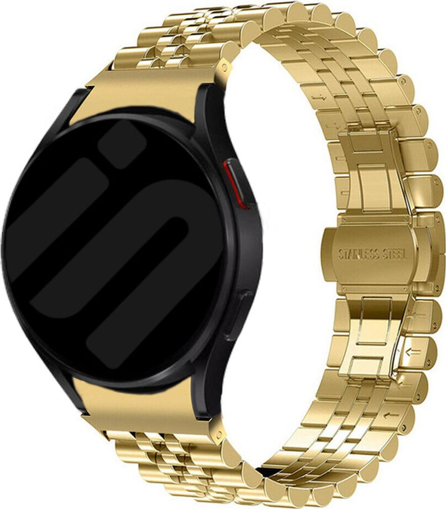 Strap-it Samsung Galaxy Watch 6 - 40mm Jubilee Stahlarmband (Gold)