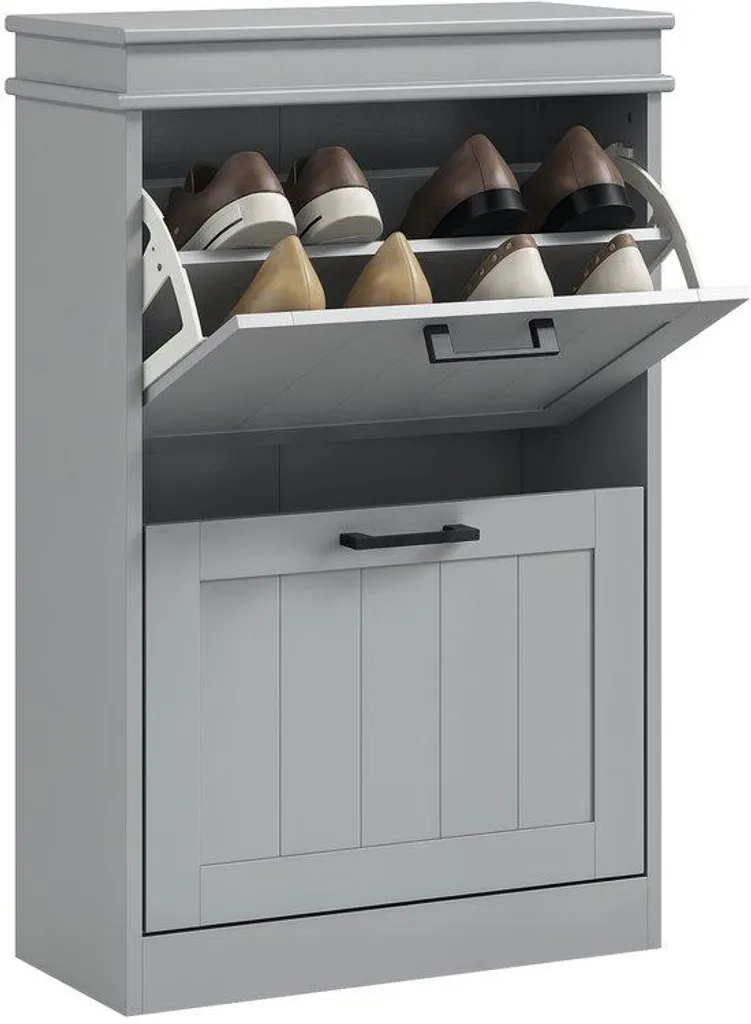 Étagère à chaussures pliable et réglable - Rangement chaussure étroit