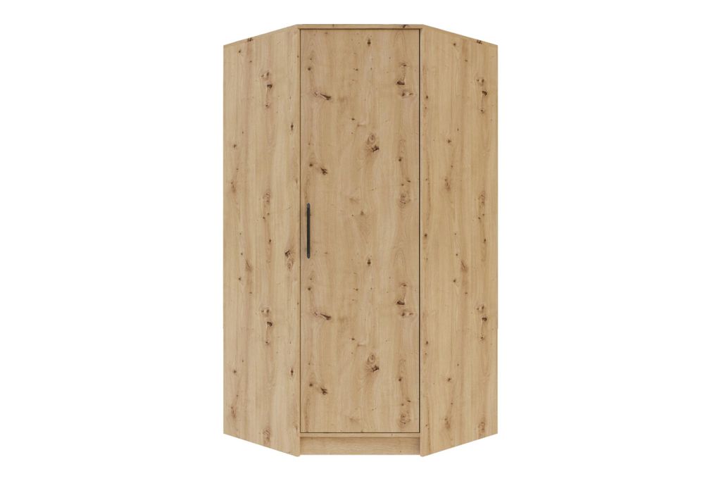 ECKKLEIDERSCHRANK KLEIDERSCHRANK SAM SR4 95 / 190 / 95 cm Eiche Artisan