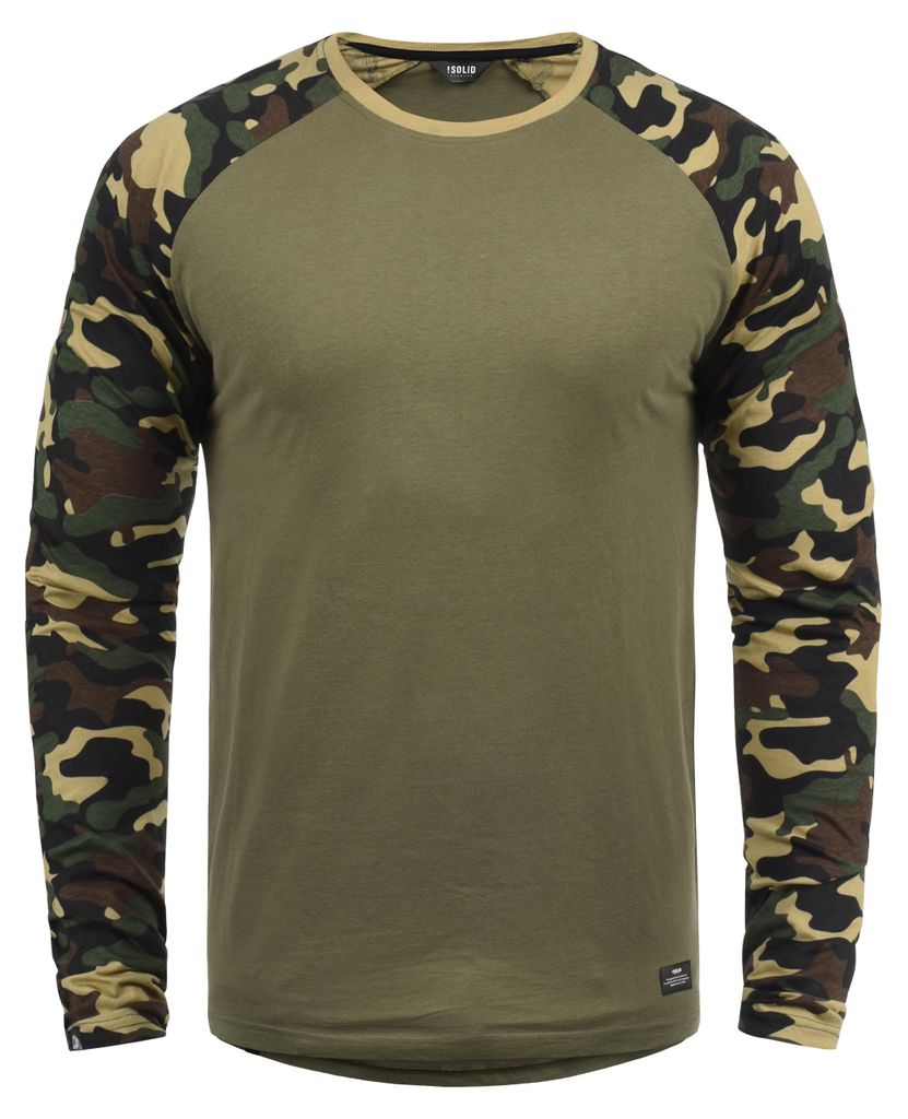 SOLID SDCajus Herren Longsleeve Langarmshirt Shirt mit Produktbild 