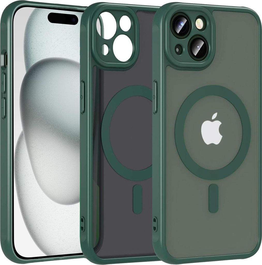 Custodia magnetica per iPhone 15 Custodia protettiva Immagine del prodotto 