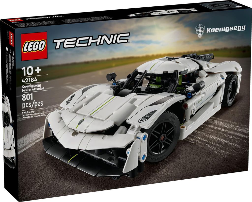 LEGO Technic Koenigsegg Jesko Absolut Supersportwagen in Produktbild 
