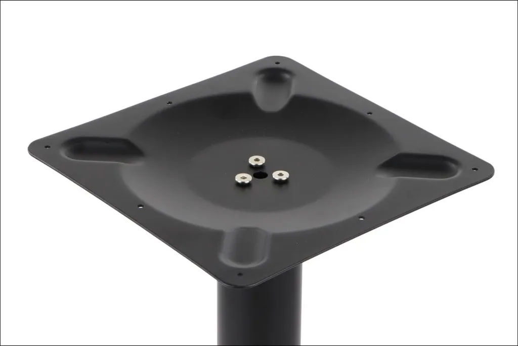 Support table de restaurant et hôtel en acier inoxydable or 72cm