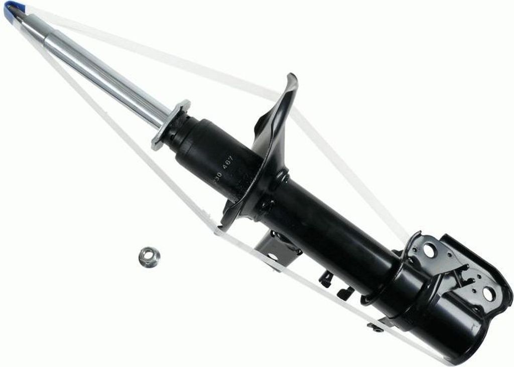 SACHS 230 467 Stoßdämpfer OE 543030W003 kompatibel mit Pathfinder