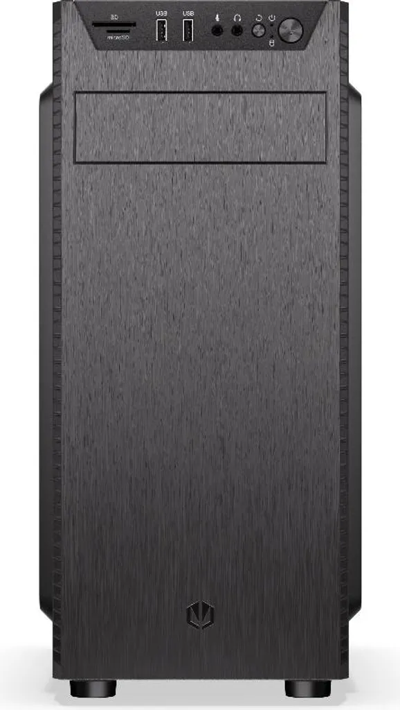 Boîtier PC Bureautique ENDORFY Armis 100 Solid Noir - Idéal Travail - 25