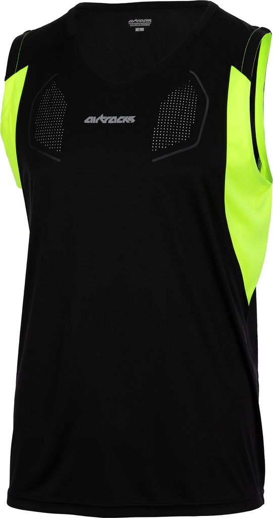 Airtracks Ärmellos Tank-Top Pro Line - XXL - Schwarz-Neon