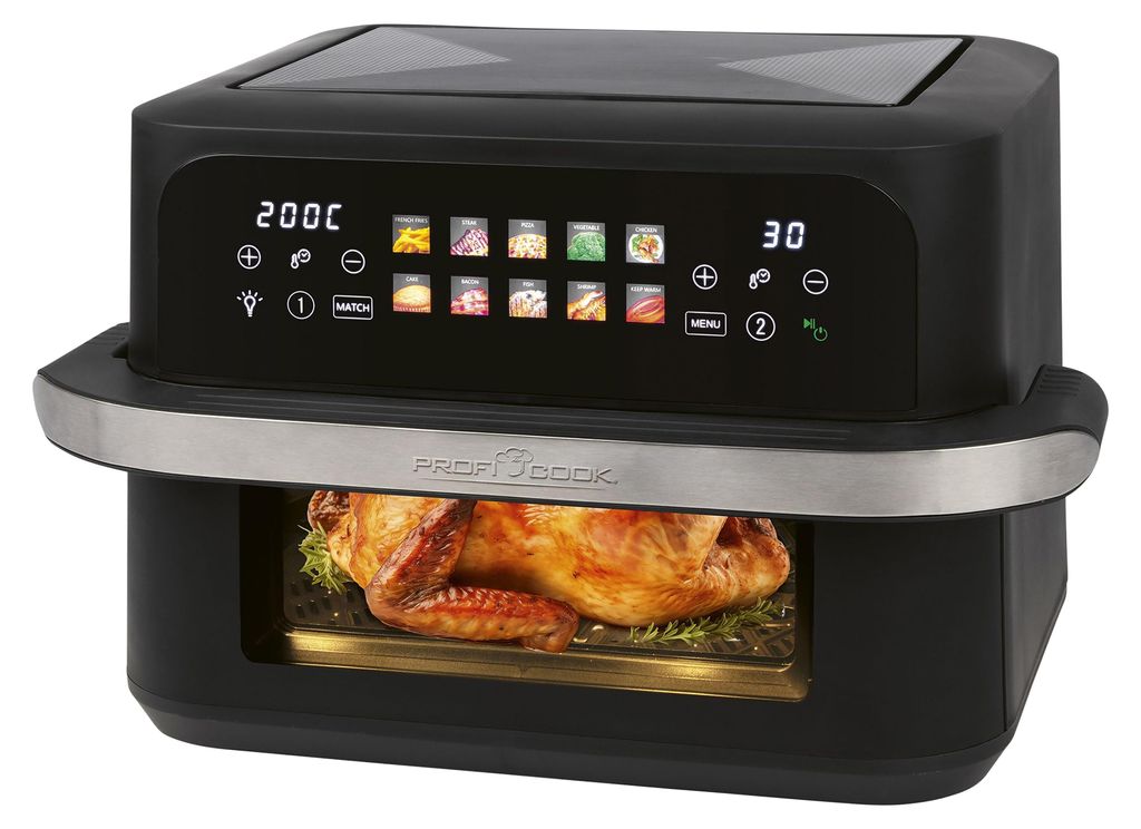 Proficook Pc-fr 1313 H Heißluftfritteuse Schwarz 10 Liters Produktbild 