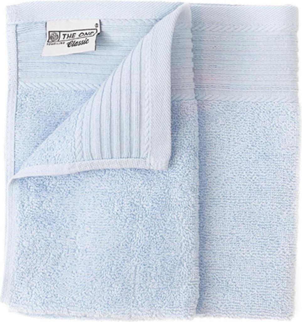 The One Towelling T1-30 | Classic Guest Towel - Gästehandtuch - 30 x 50 cm - Farbe: Light Blue - Größe: 30 x 50 cm