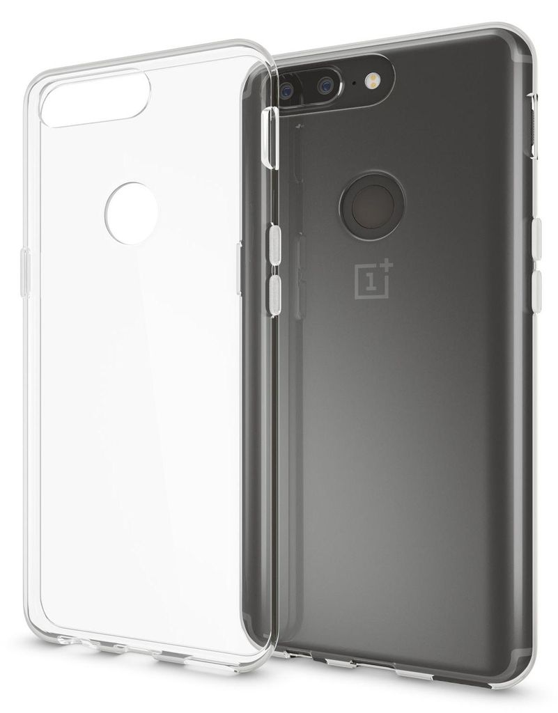 NALIA Hülle "GLAZE" für OnePlus 5T - Klare TPU Schutzhülle, Produktbild 