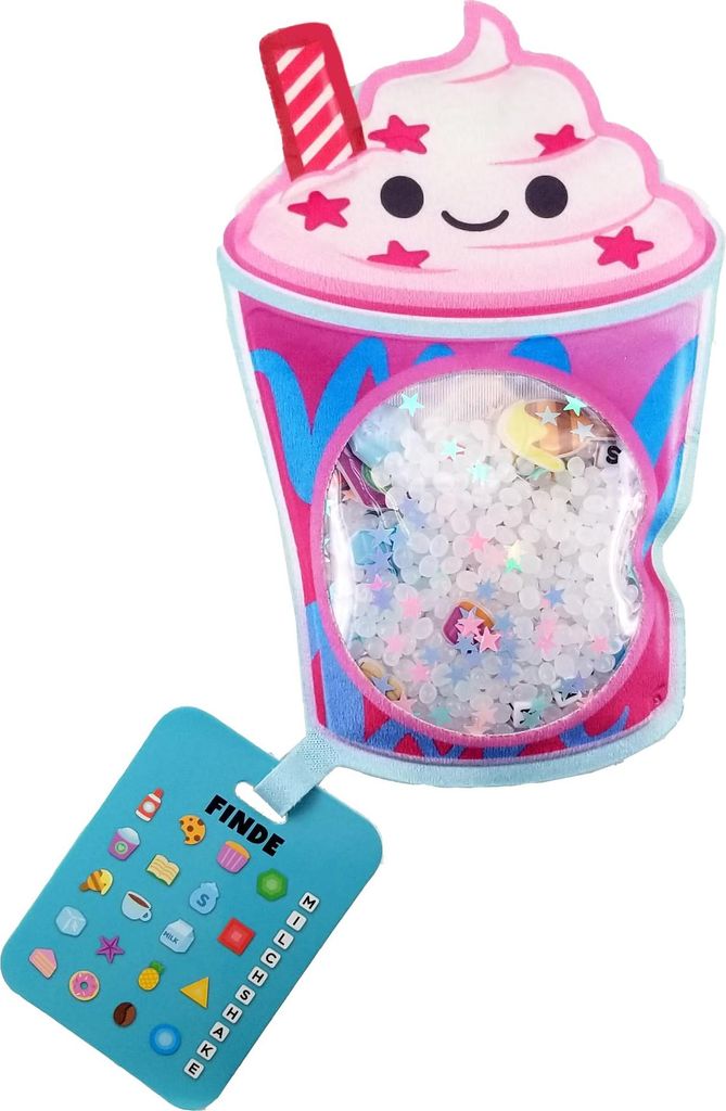 Bauer Spielwaren Bizyboo - Milchshake: Beschäftigungstäschchen mit versteckten Objekten, Suche-Verstecke-Finde, Spielspaß für Kinder ab 3 Jahre...