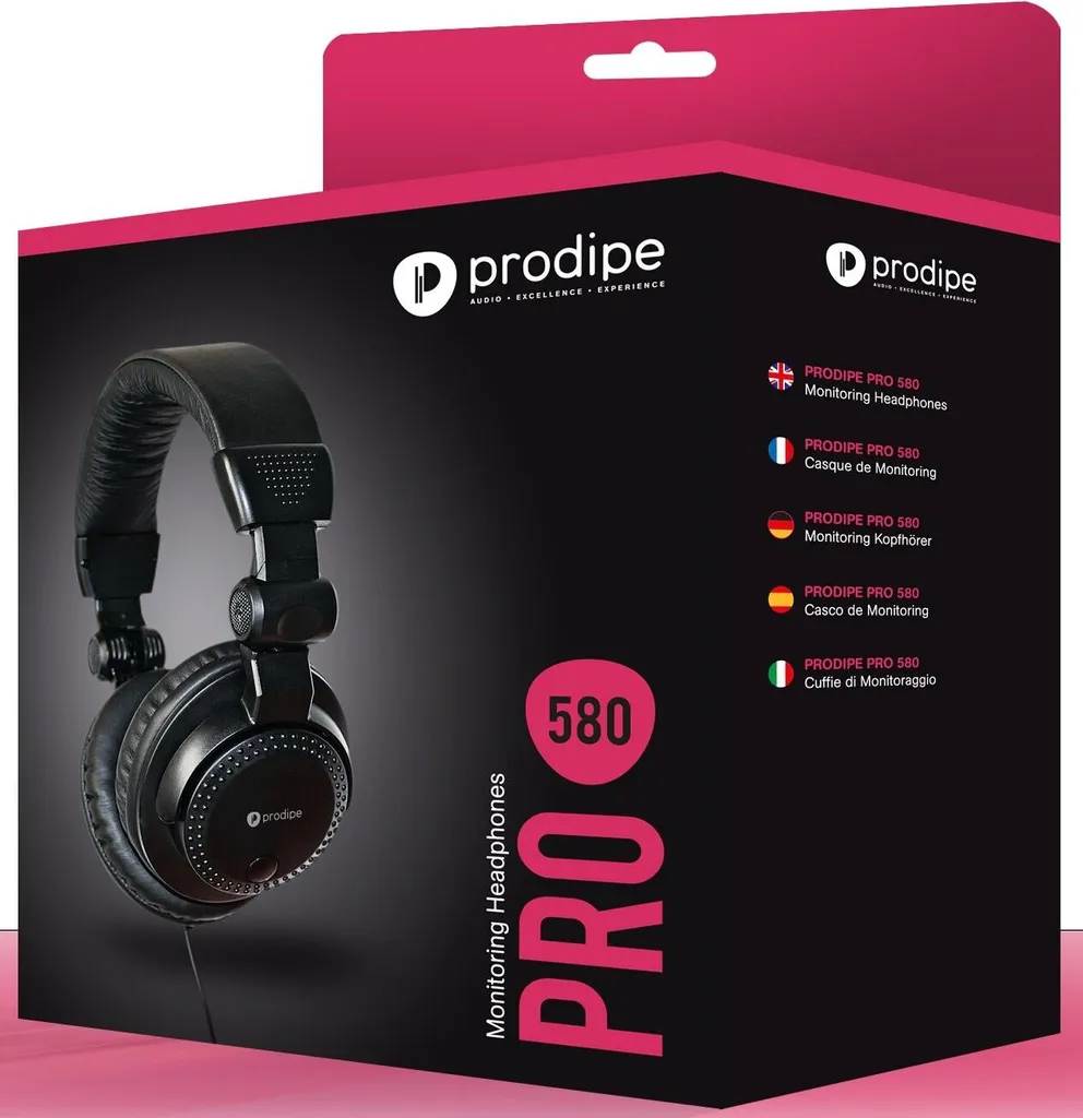 Casque Prodipe Pro 580 : Casque de Studio Professionnel Polyvalent - 4