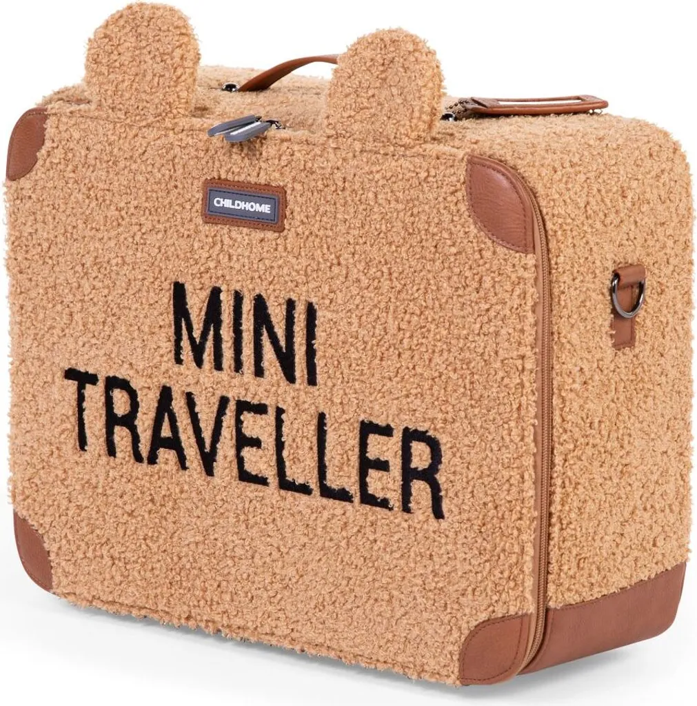 Childhome Mini Traveller Teddy Br: La Valigia Chic per Piccoli Viaggiatori