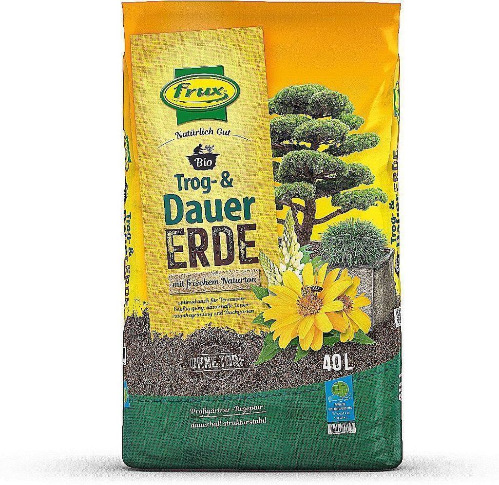 frux  Trogerde Dauererde 40l Kübelpflanzenerde Produktbild 