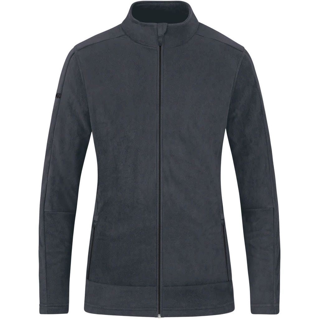 Jako Mikrofleece-Jacke Damen - Anthrazit / Schwarz