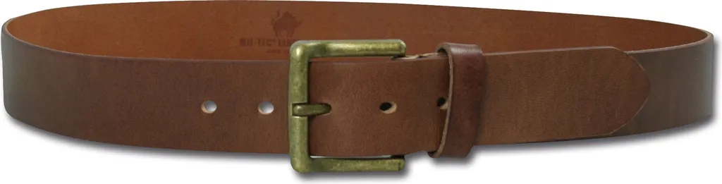 Ceinture marron cuir 110 pour tenue de travail ou sortie décontractée