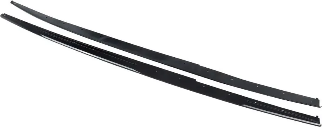 Spoiler d'aile et Splitter pour BMW Série 3 F30 2012-2018 Noir Brillant - 5