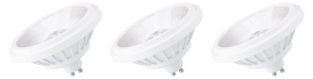 Spectrum GU10 LED Spot Lampe 1200lm 2700K Warmweiß 230V 3 Stück